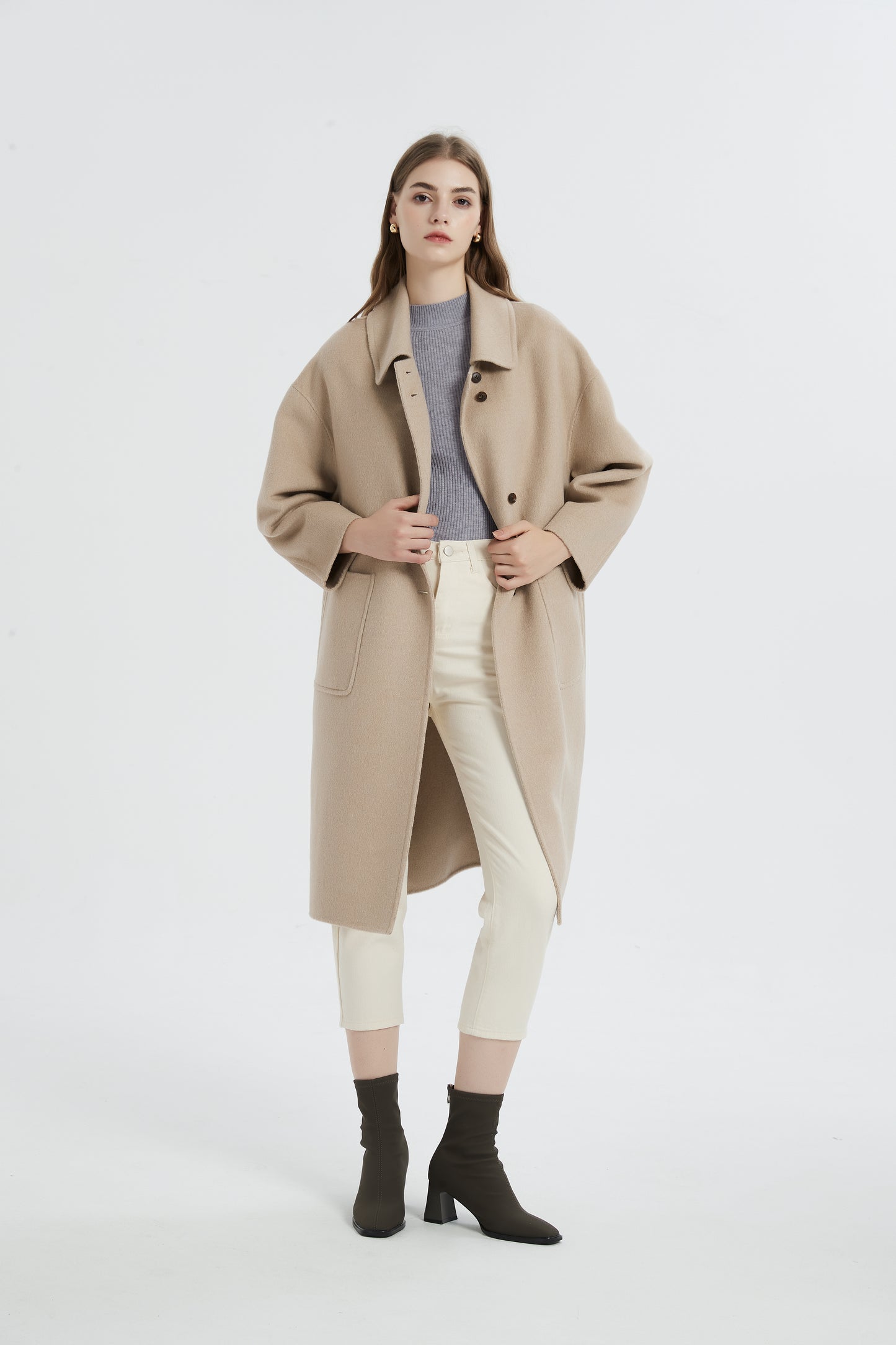 Autumn Serenity Women's Wool Coat