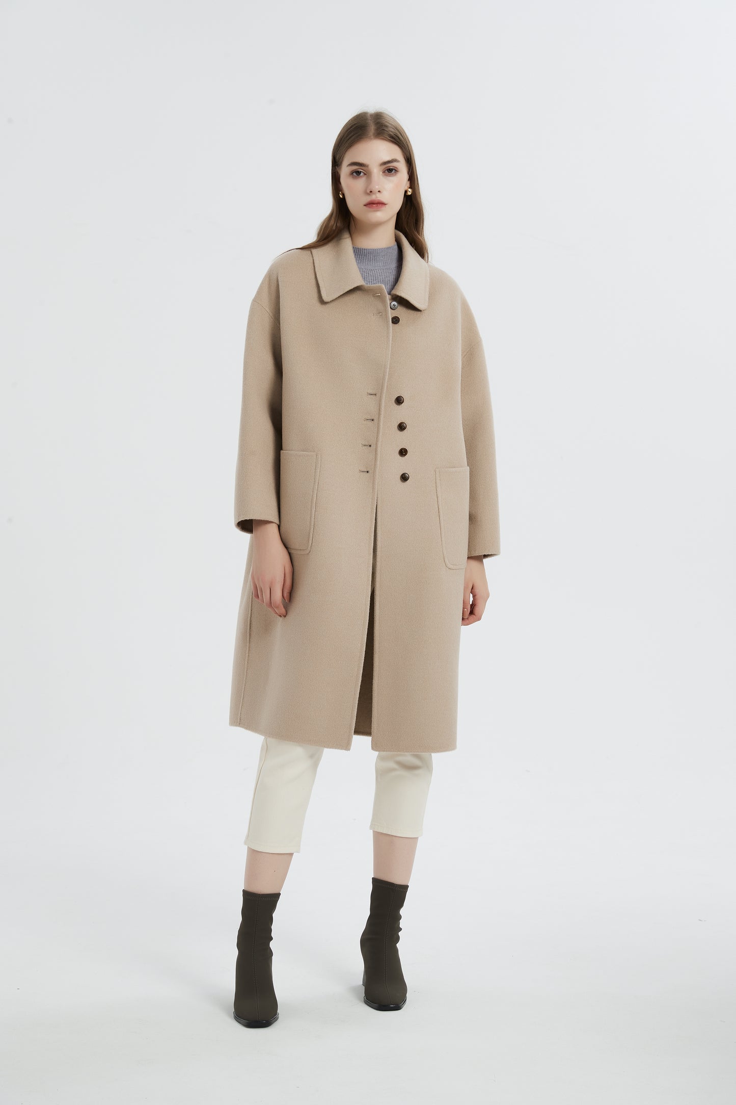 Autumn Serenity Women's Wool Coat