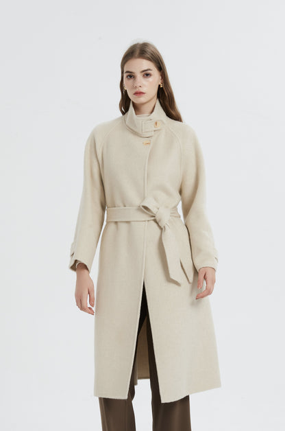 Ivory Citadel Women's Wool Coat