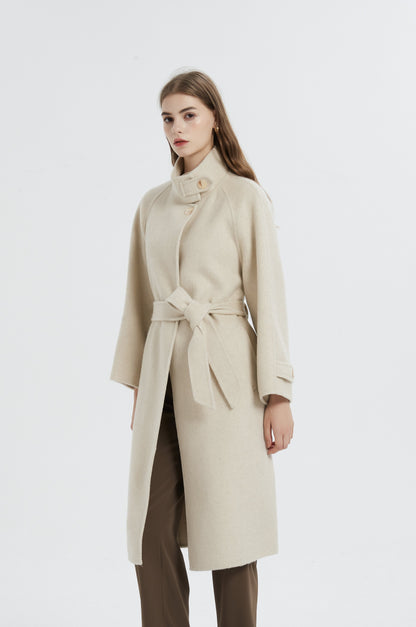 Ivory Citadel Women's Wool Coat