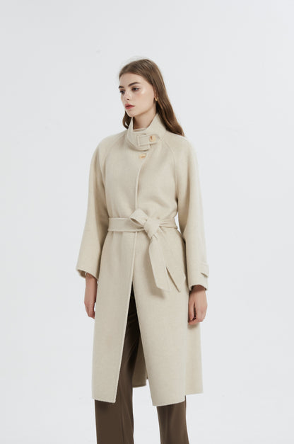 Ivory Citadel Women's Wool Coat