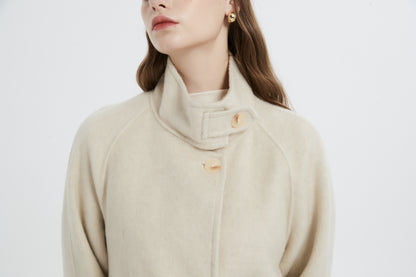 Ivory Citadel Women's Wool Coat