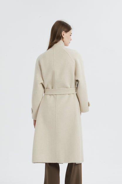 Ivory Citadel Women's Wool Coat